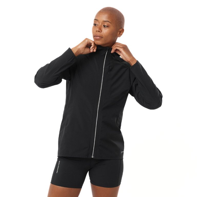 Куртка Salomon Bonatti Trail Jkt W - чорна