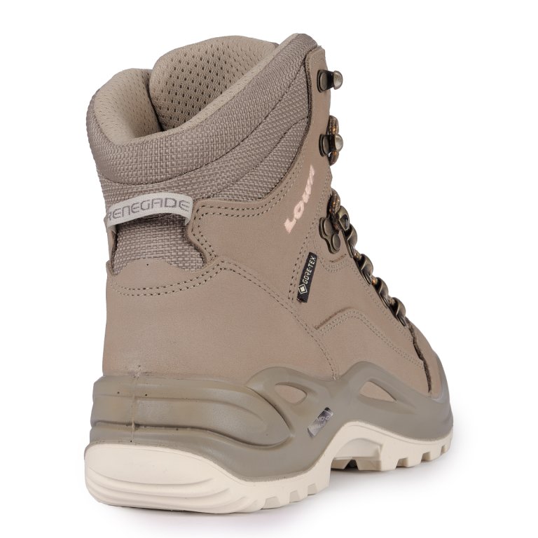 Obuv Lowa Renegade GTX Mid W - béžová