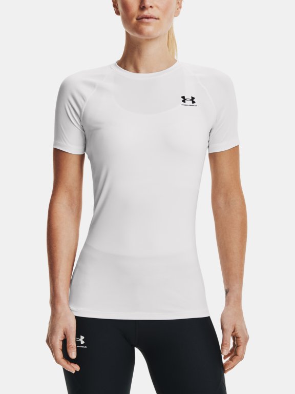 Футболка Under Armour UA HG Authentics Comp SS Wmn White