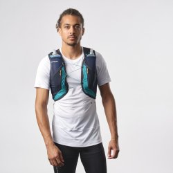 Рюкзак Salomon Active Skin 12 з флягами - синій