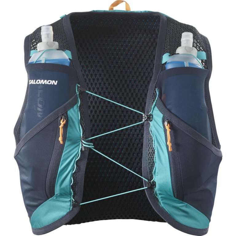 Рюкзак Salomon Active Skin 12 з флягами - синій