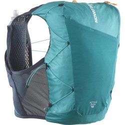 Рюкзак Salomon Active Skin 12 з флягами - синій