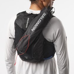 Желет Salomon Active Skin 12 з флягами - чорний