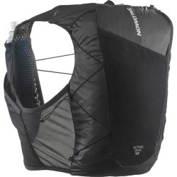 Желет Salomon Active Skin 12 з флягами - чорний