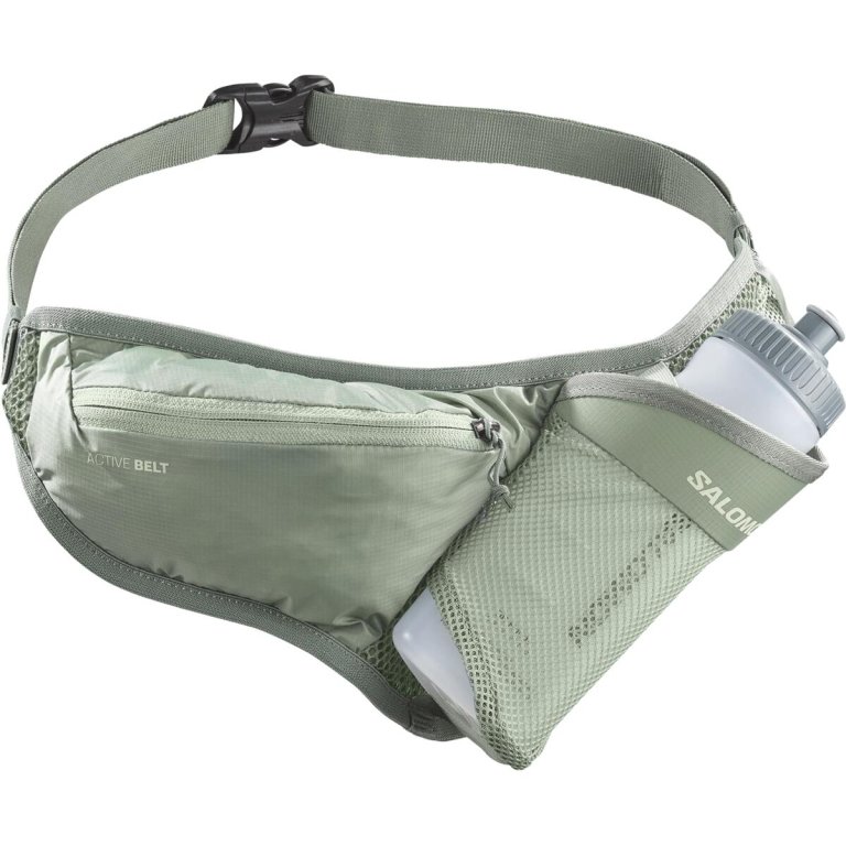 Пояс Salomon Active Belt 3D Bottle - зелений