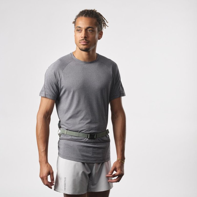 Пояс Salomon Active Belt 3D Bottle - зелений