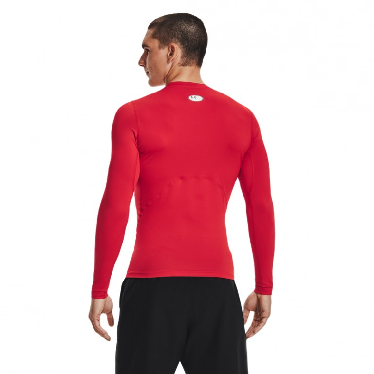 Футболка Under Armour HG Armour Comp LS M - червона