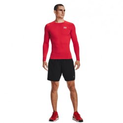 Футболка Under Armour HG Armour Comp LS M - червона