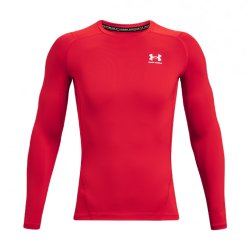 Футболка Under Armour HG Armour Comp LS M - червона