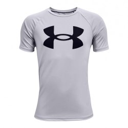 Футболка Under Armour Tech Big Logo J - сіра