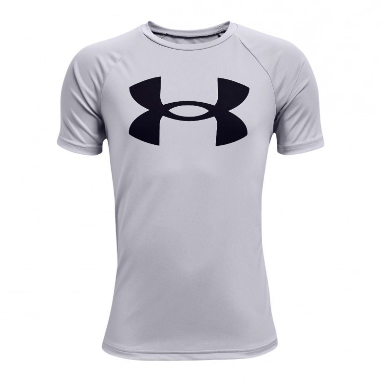 Футболка Under Armour Tech Big Logo J - сіра