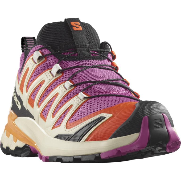 Взуття Salomon XA PRO 3D V9 W - фіолетовий/помаранчевий