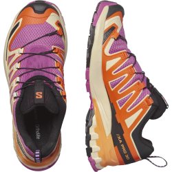Взуття Salomon XA PRO 3D V9 W - фіолетовий/помаранчевий