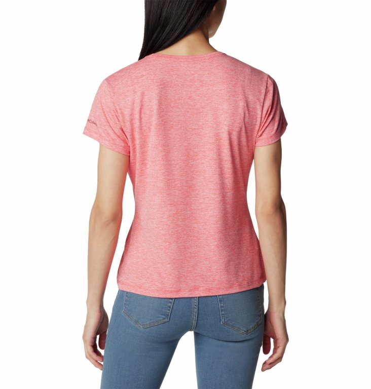 Футболка Columbia Sloan Ridge™ Graphic SS Tee W - помаранчевий