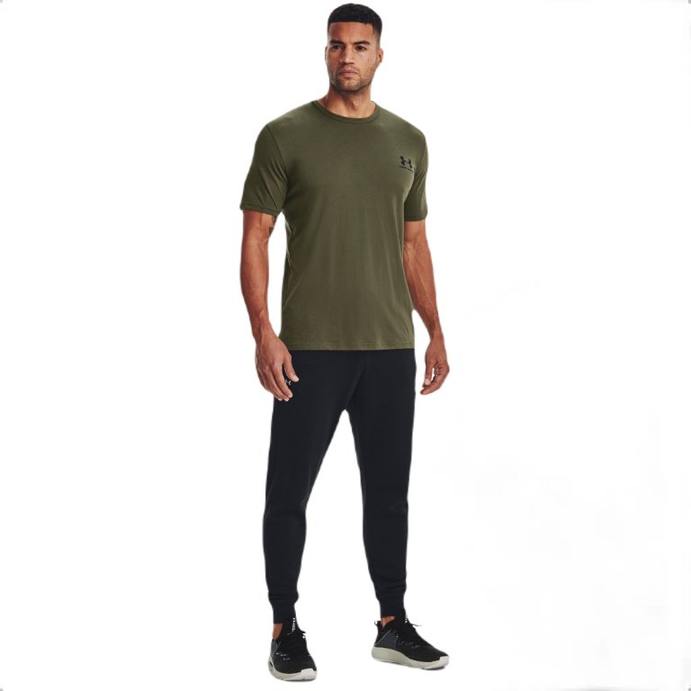 Футболка Under Armour UA Sportstyle LC SS M - зелена