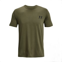 Футболка Under Armour UA Sportstyle LC SS M - зелена