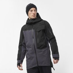Pánská lyžařská bunda Salomon Moon Patrol Goretex Jkt M - červená/černá