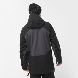 Pánská lyžařská bunda Salomon Moon Patrol Goretex Jkt M - červená/černá