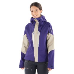 Куртка Salomon Mountain GTX 3L Jacket W - фіолетова