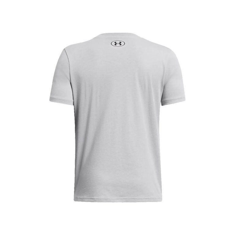Футболка Under Armour UA Логотип Wordmark SS J - сіра