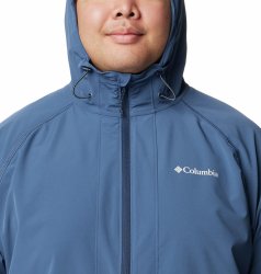 Куртка з капюшоном Columbia Tall Heights™ Softshell Jacket M - синій