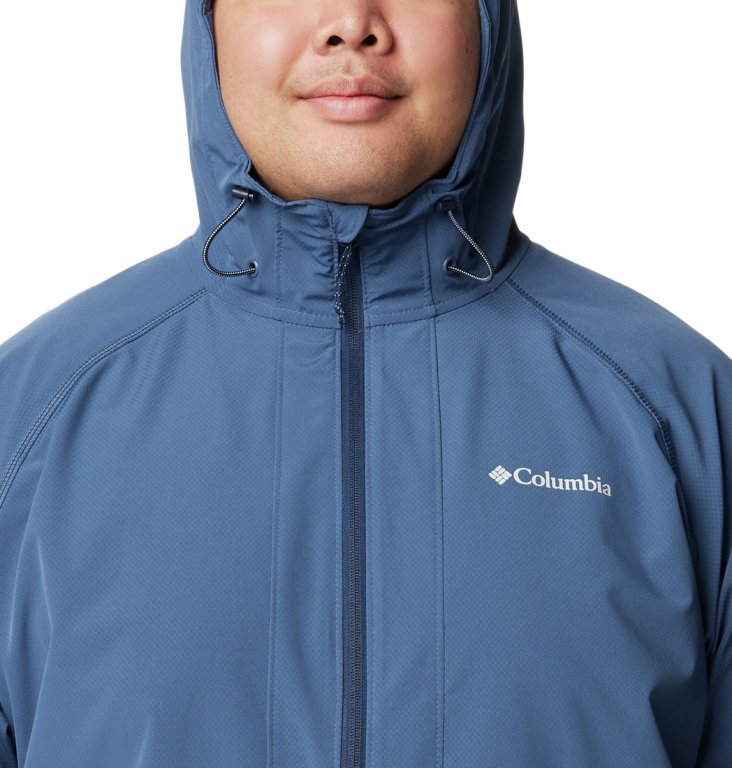 Куртка з капюшоном Columbia Tall Heights™ Softshell Jacket M - синій