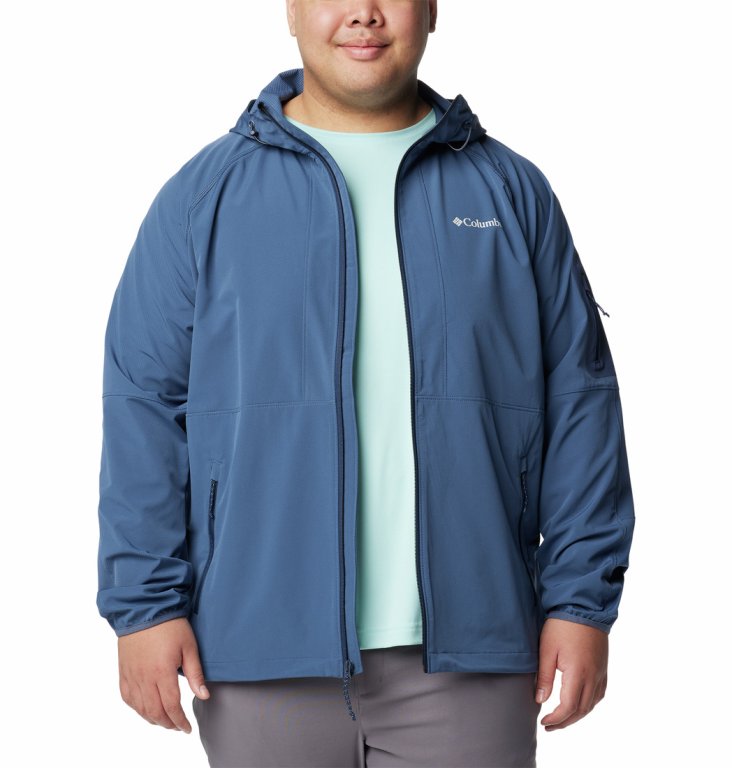 Куртка з капюшоном Columbia Tall Heights™ Softshell Jacket M - синій