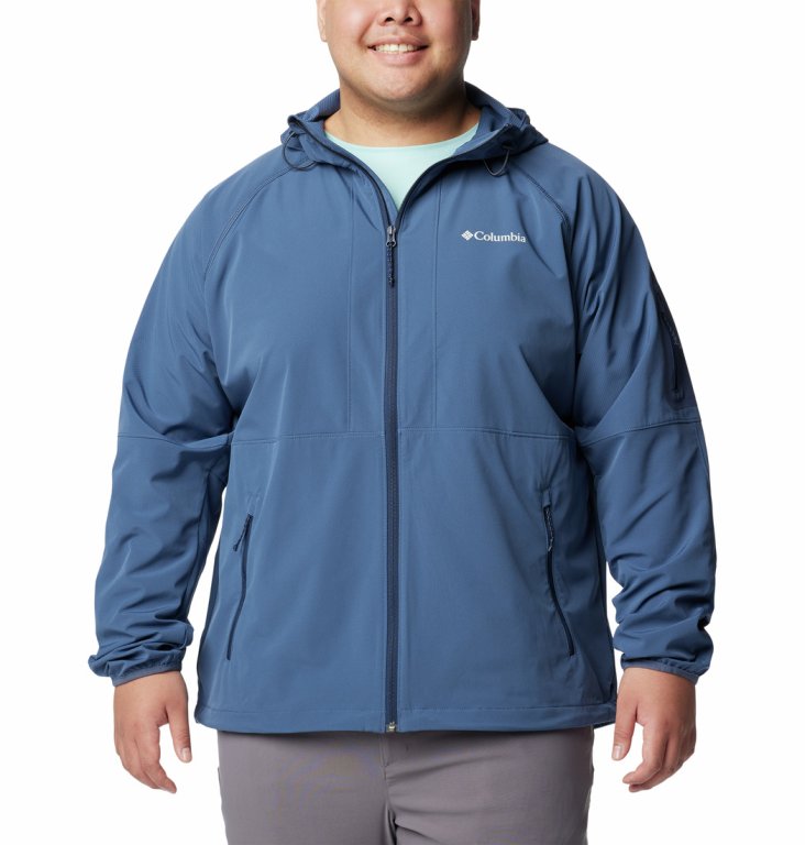 Куртка з капюшоном Columbia Tall Heights™ Softshell Jacket M - синій