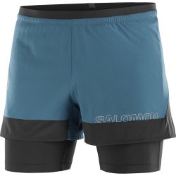 Шорти Salomon Cross 2IN1 Shorts M - синій/чорний