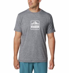 Футболка Columbia Kwick Hike™ Graphic SS Tee M - сірий