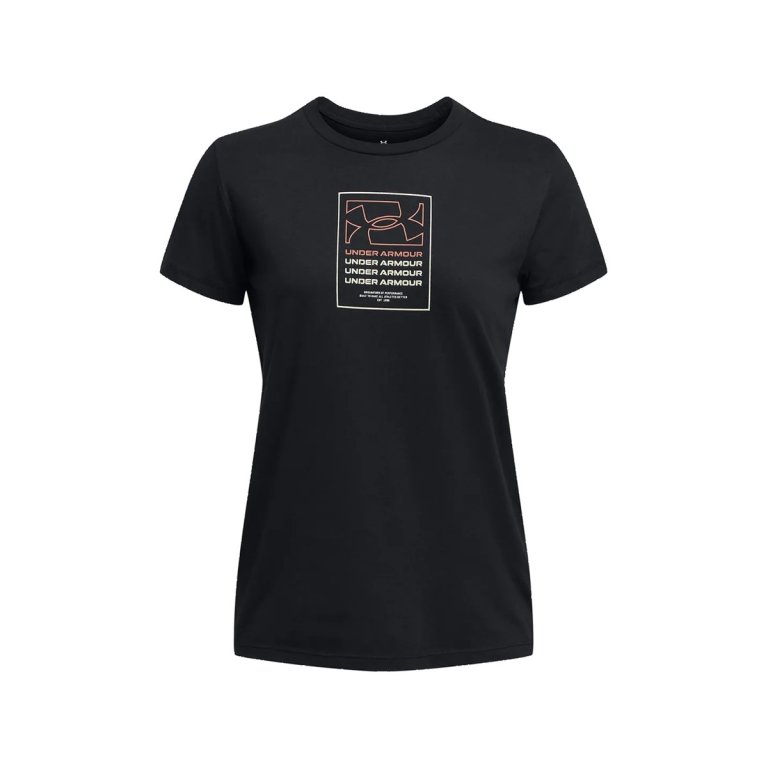 Футболка Under Armour UA BOX WDMK originals SS W - чорна
