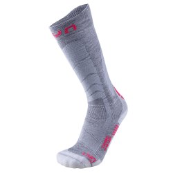 Шкарпетки UYN Ski Touring Socks W - сірий/рожевий