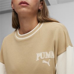 Світшот Puma Squad Crew TR W - бежевий