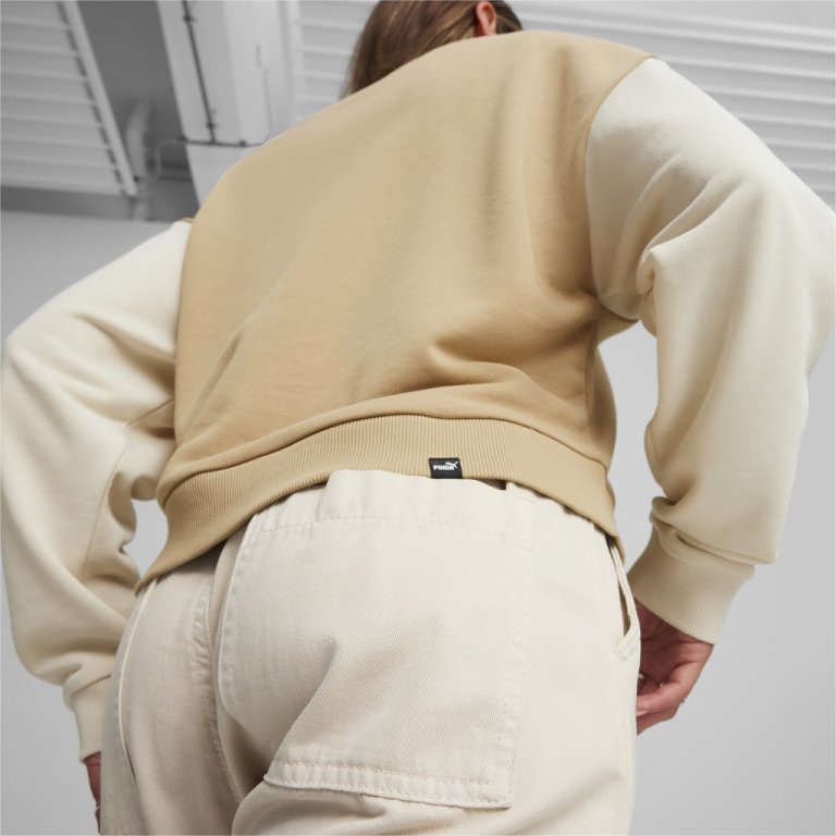 Світшот Puma Squad Crew TR W - бежевий