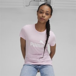 Футболка Puma ESS Logo Tee J - рожевий