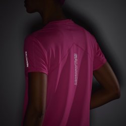 Футболка Salomon Sense Aero SS Tee W - рожевий
