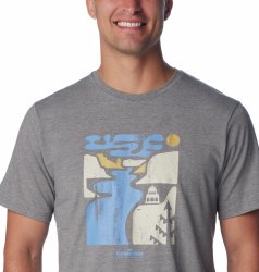 Футболка Columbia Sun Trek™ Graphic Tee M - сірий