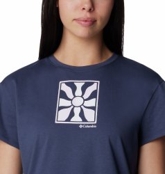 Футболка Columbia Sun Trek™ SS Graphic Tee W - синій