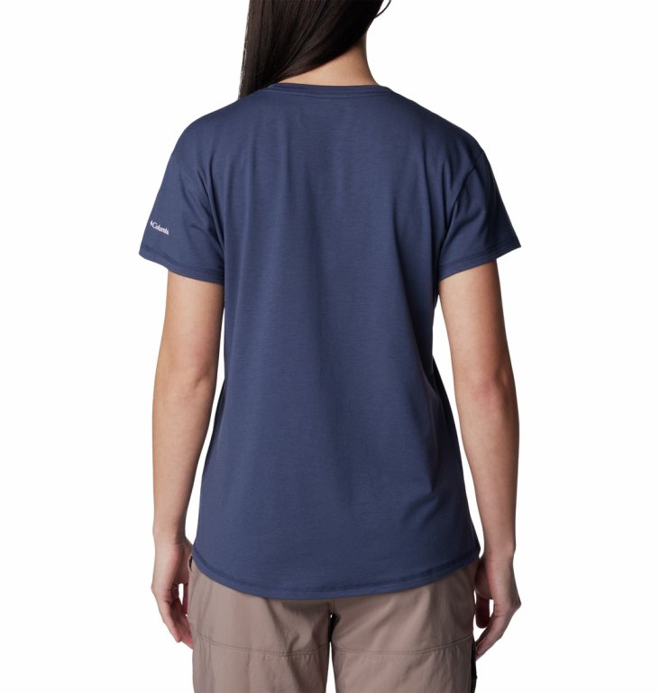 Футболка Columbia Sun Trek™ SS Graphic Tee W - синій