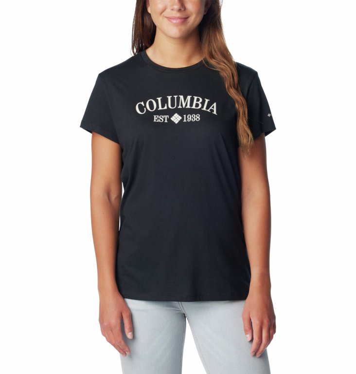 Футболка Columbia Trek™ SS Graphic Tee W - чорний