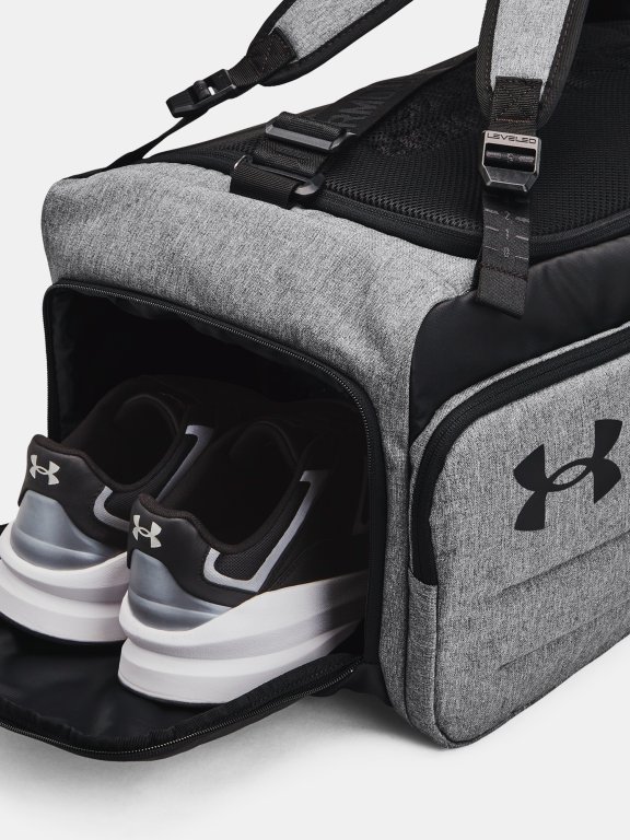 Сумка Under Armour UA Contain Duo MD BP Duffle - сіра