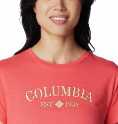 Футболка Columbia Trek™ SS Graphic Tee W - помаранчевий
