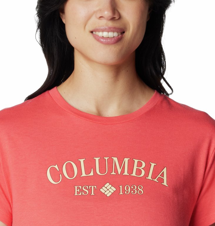Футболка Columbia Trek™ SS Graphic Tee W - помаранчевий