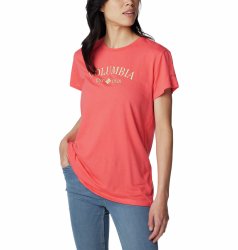 Футболка Columbia Trek™ SS Graphic Tee W - помаранчевий