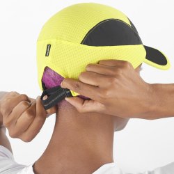 Кепка Salomon Sense Aero Cap - жовта/чорна