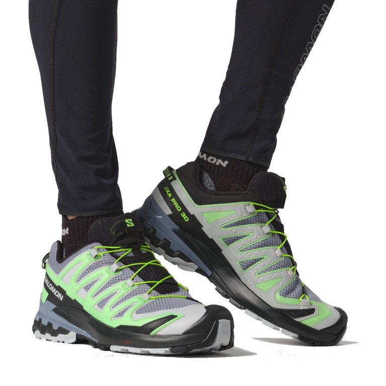 Кросівки Salomon Xa Pro 3D V9 M - зелені/ сірі /чорні