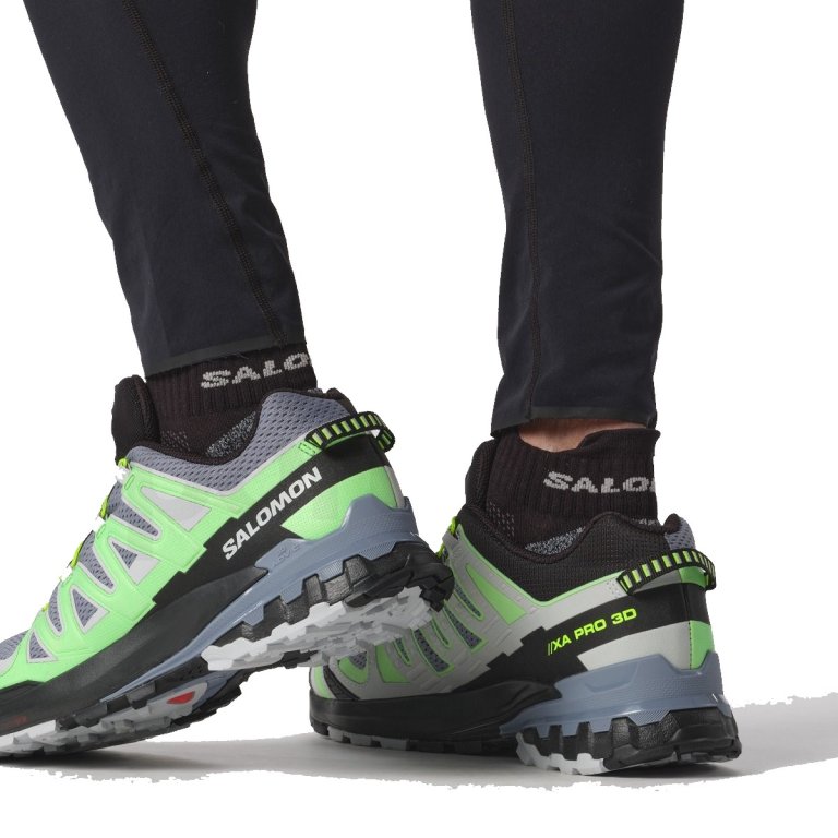 Кросівки Salomon Xa Pro 3D V9 M - зелені/ сірі /чорні