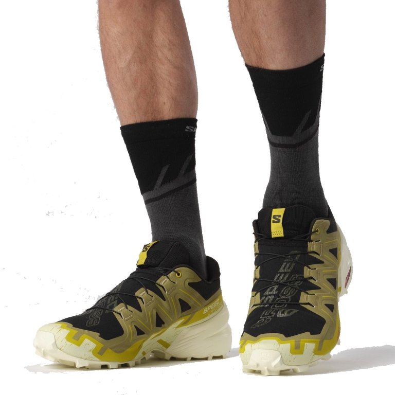Кросівки Salomon Speedcross 6 M - чорні/зелені