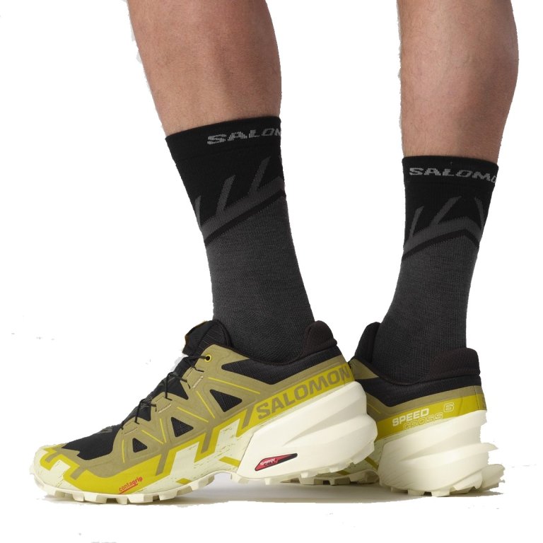 Кросівки Salomon Speedcross 6 M - чорні/зелені