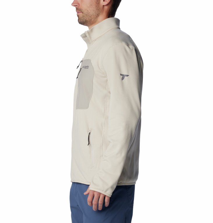 Кофта Columbia Triple Canyon™ Grid Fleece Full Zip M - бежевий